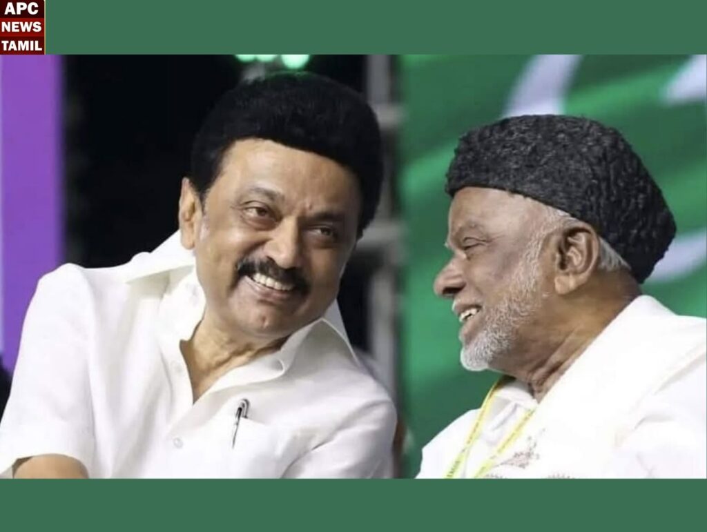 மதநல்லிணக்கத்துக்காகத் தொடர்ந்து உழைப்பவர் காதர் மொகிதீன் - முதல்வர் புகழாரம்