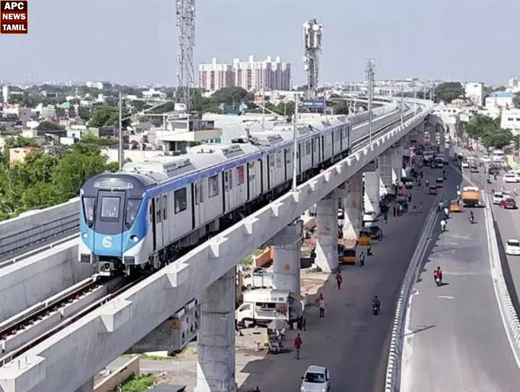 பூந்தமல்லி - போரூர் மெட்ரோ… தற்காலிக பாதுகாப்பு சான்றிதழ் வழங்கிய ரயில்வே வாரியம்…