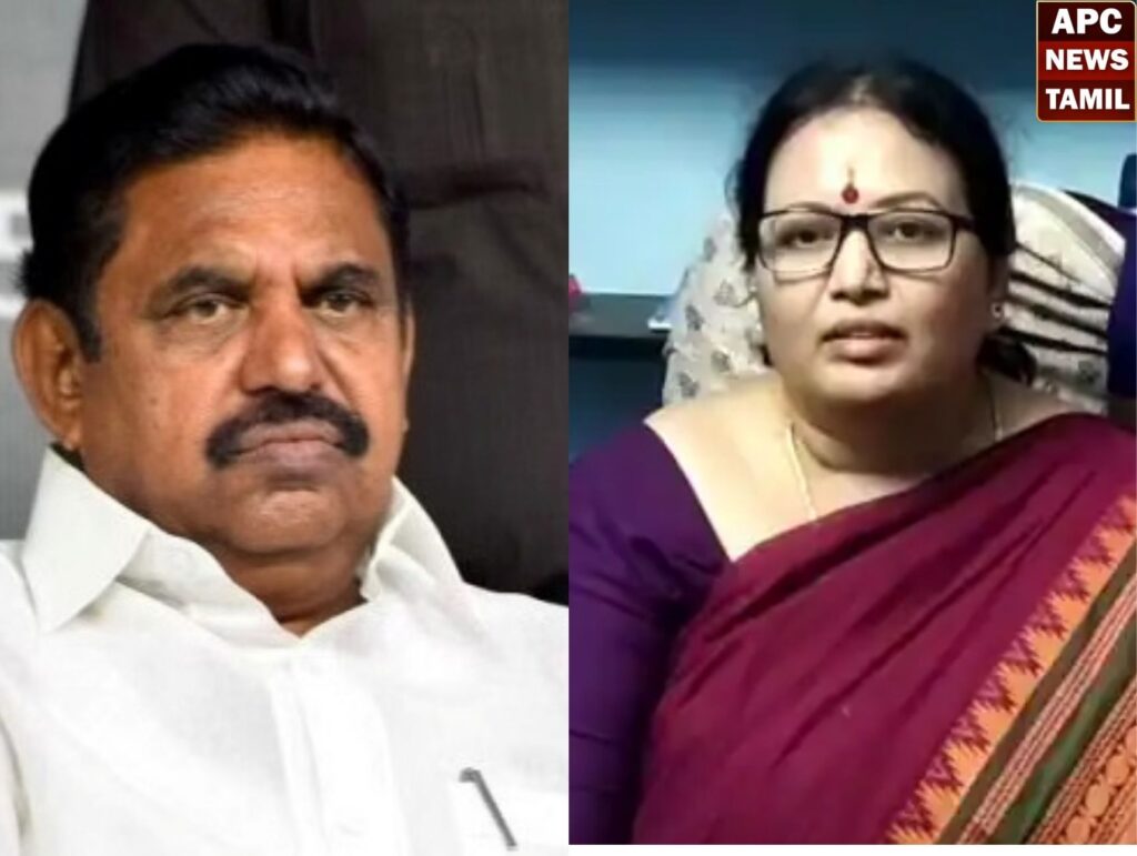 எடப்பாடியை சும்மா விடமாட்டேன்… ஜெயலலிதா மகள் ஆவேசம்…