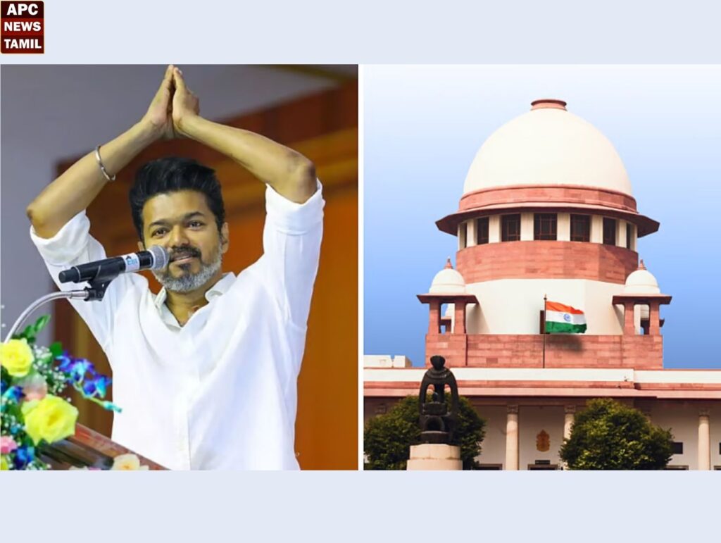 SIR… கால அவகாசத்தை நீட்டிக்க கோரி உச்ச நீதிமன்றத்தை நாடிய தவெக… 