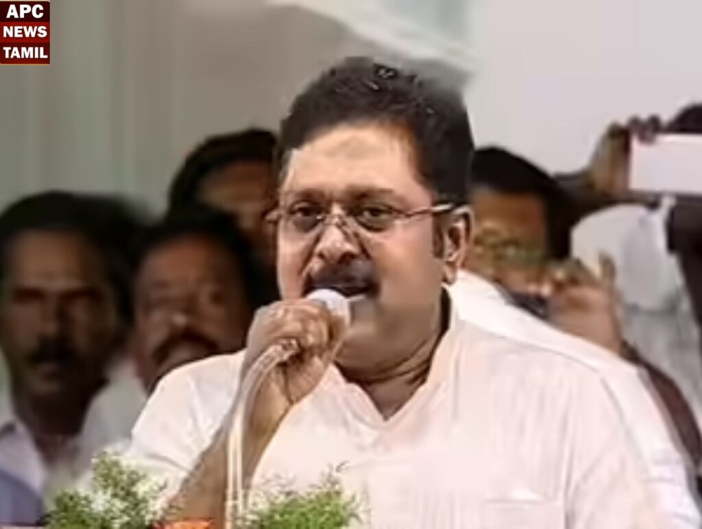 தமிழ் நாட்டில் எம்.ஜி.ஆா் ஆட்சியை உருவாக்க மோடி முயற்சித்து வருகிறாா் – டி.டி.வி.தினகரன்