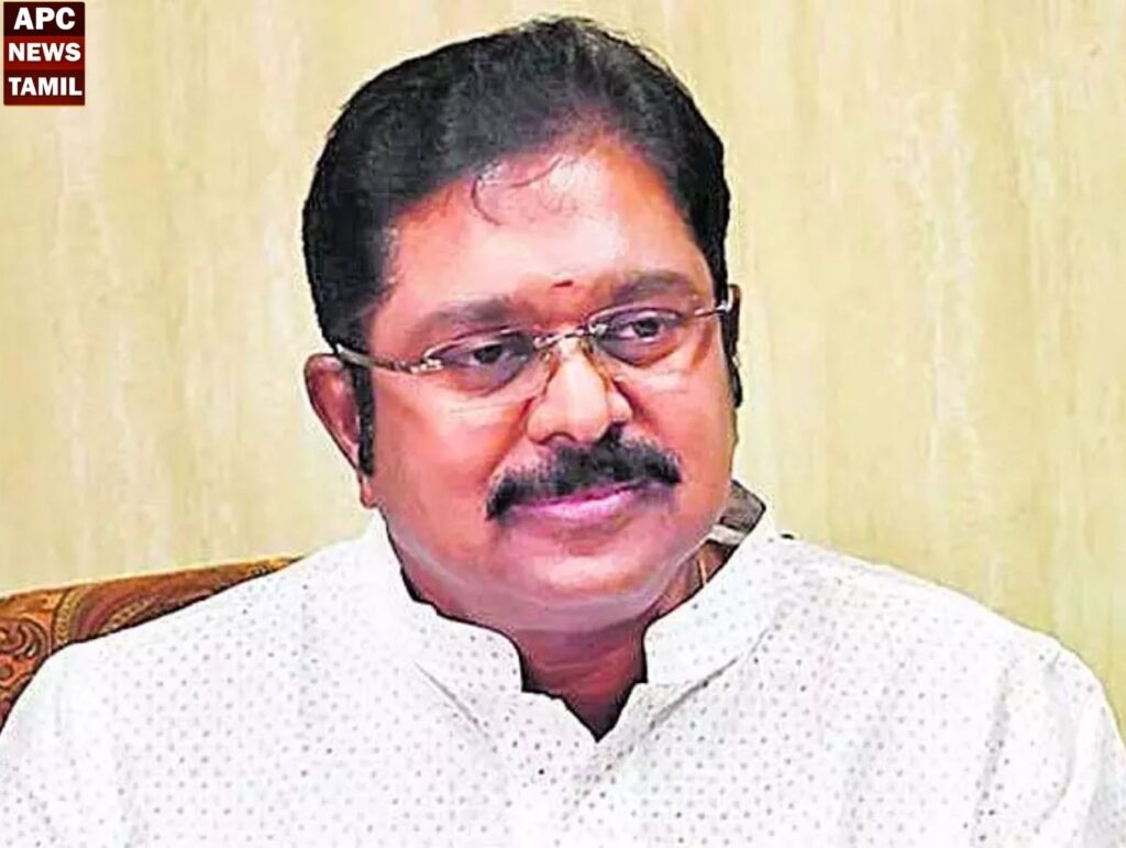 சுகாதாரப் பணியாளர்களின் நியாயமான கோரிக்கைகளை அரசு நிறைவேற்ற முன்வர வேண்டும்  - டி.டி.வி. தினகரன் வலியுறுத்தல்