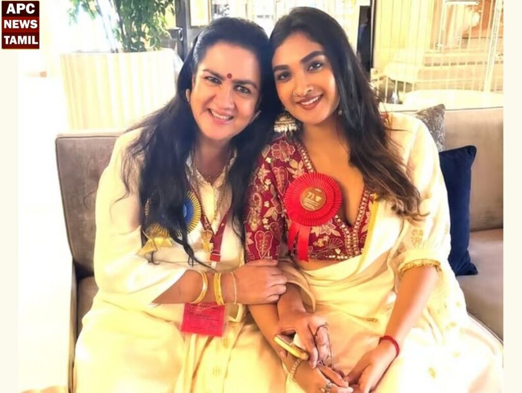 நடிகை ஊர்வசி மகளின் நியூ லுக் போட்டோ…