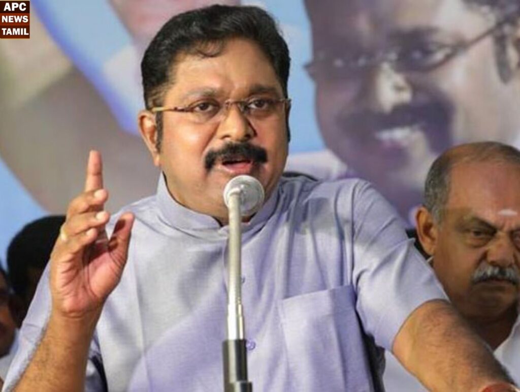 செய்தியாளர் மீது குண்டர்களை ஏவி கொலைவெறித் தாக்குதல் நடத்துவதா? -டி.டி.வி.தினகரன் ஆவேசம்
