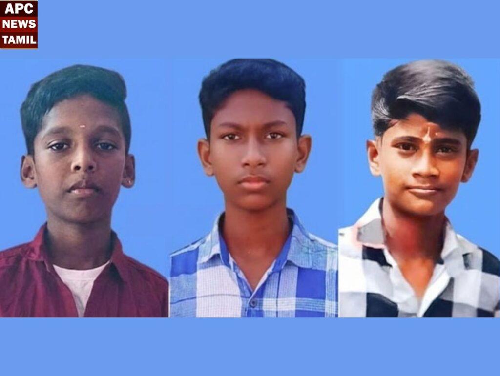 தூத்துக்குடியில் சோகம்!! 3 மாணவர்கள் பரிதாபமாக பலி!! கதறும் பெற்றோர்கள்!!