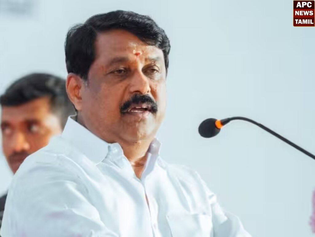 அரசியல் நாகரிகமற்ற அறிவாலயம் விரைவில் அழியும் - நயினாா் நகேந்திரன் காட்டம்