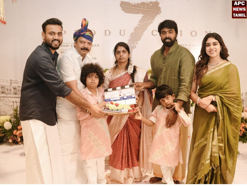 ரோஜாவின் கம்பேக்! பூஜையுடன் தொடங்கியது 'ஜமா' படப்பிடிப்பு!