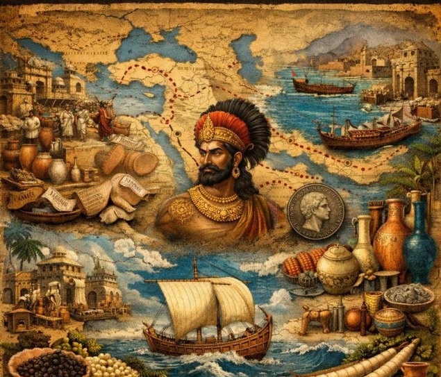 தமிழனின் வணிகத்தை பறைசாற்றம் வரலாறு…