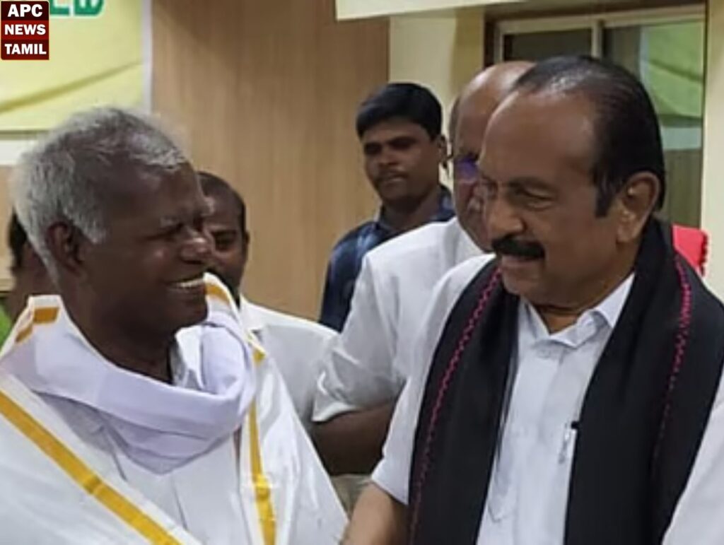 பொது வாழ்வில் புடம் போட்டத் தங்கமாக ஒளிர்ந்த மாமனிதர் நல்லகண்ணு - வைகோ இரங்கல்