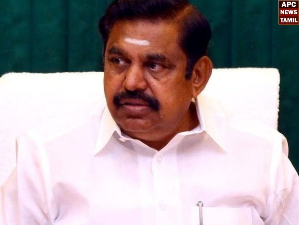 பாம்புக் கடியால் உயிரழந்த மாணவர்களின் குடும்பத்தினருக்கு உரிய நிவாரணம் வழங்கிட  வேண்டும் – எடப்பாடி வலியுறுத்தல்