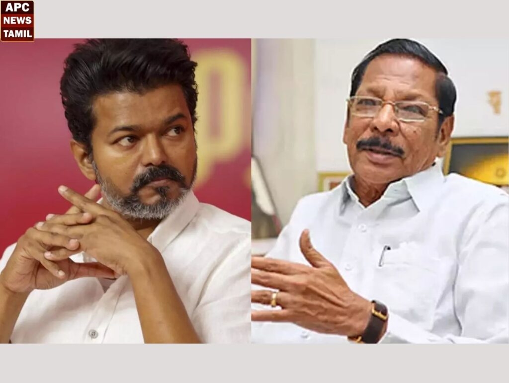 விசில் நீண்ட நாட்கள் ஊத முடியாது, தம் இருக்கும் வரை தான் ஊத முடியும் – விஜயின் கருத்துக்கு ஆர்.எஸ்.பாரதி பதிலடி