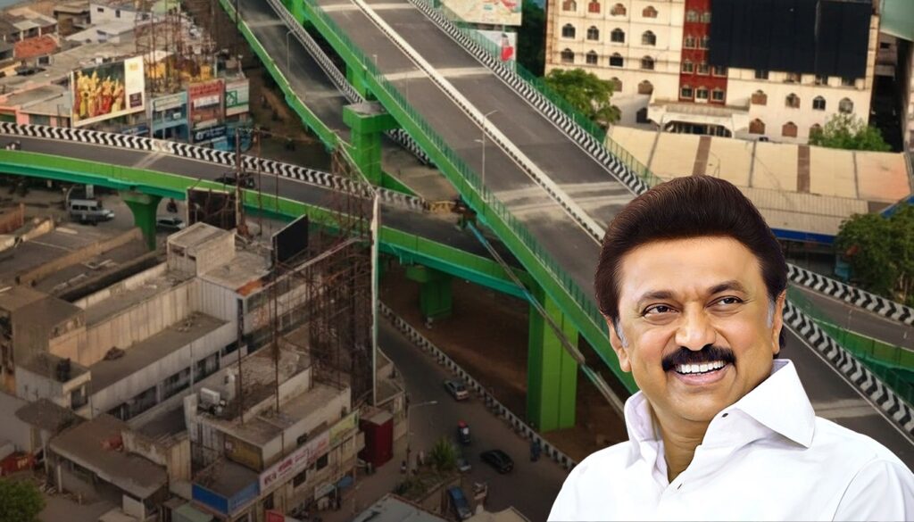 திருவான்மியூர் – உத்தண்டி உயர்மட்ட சாலை…ரூ.2100 கோடி திட்டத்திற்கு முதல்வர் அடிக்கல்