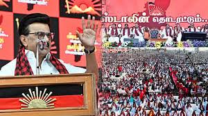 ”DMK Women Power Engine" முன் உங்களுடைய டப்பா எஞ்சின் தாக்குப்பிடிக்காது - முதலமைச்சர் விமர்சனம்