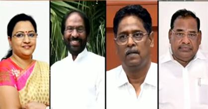 மாநிலங்களவைத் தேர்தல்…ஆறு இடங்களுக்கு கடும் போட்டி…எம்.பி. ஆகப் போவது யார்?