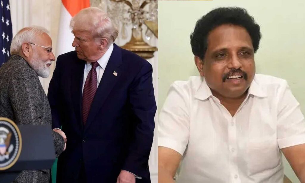 ”இந்தியாவின் பொருளாதார முடிவுகளை அமெரிக்கா நிர்ணயிக்கிறது” – மத்திய அரசுக்கு சு.வெங்கேடசன் கண்டனம்