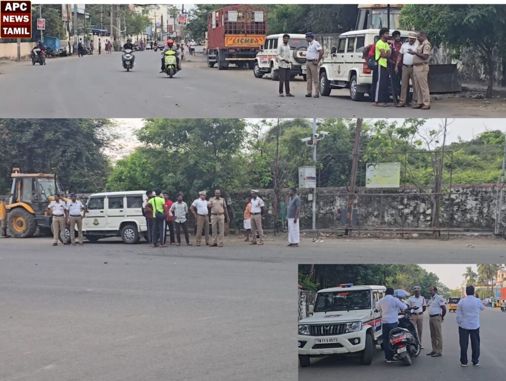 பைக்கிலிருந்து தூக்கி வீசப்பட்ட மாணவர்கள்…பதைபதைக்க வைக்கும் CCTV காட்சிகள்…