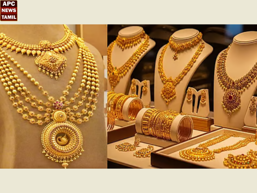 நகைப்பிரியர்களுக்கு குட் நியூஸ்!! ஒரே நாளில் தங்கம் விலை ரூ.7600 குறைந்தது…  