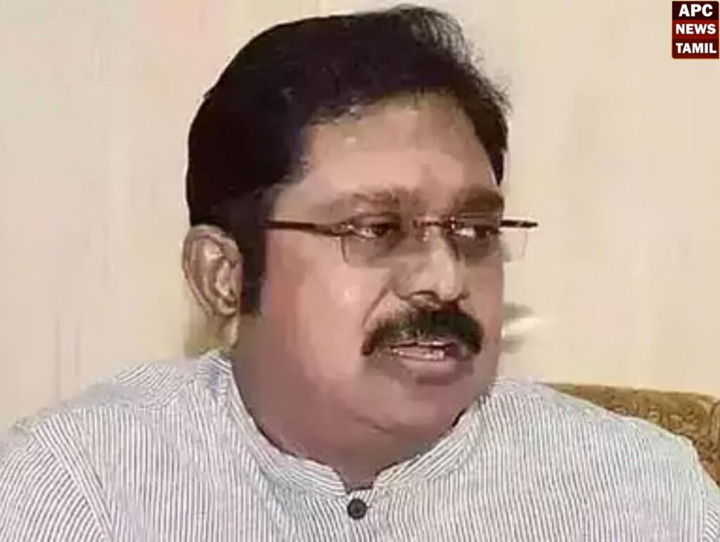 வருவாய்த்துறை ஊழியர்களின் நியாயமான கோரிக்கைகளை நிறைவேற்றித்தர வேண்டும் - டி.டி.வி.தினகரன் வலியுறுத்தல்