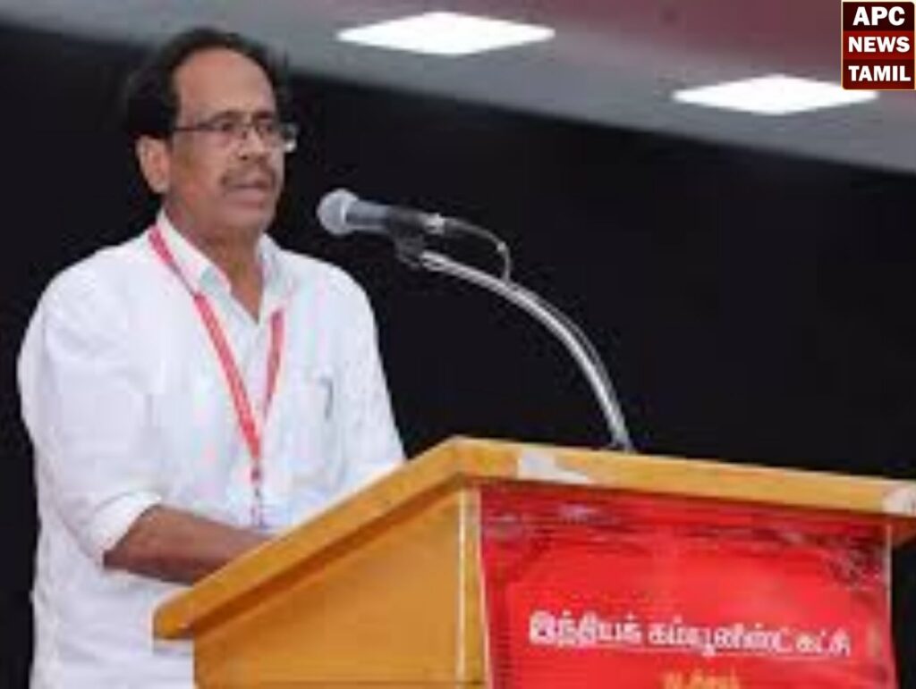 பாஜக கூட்டணியை வீழ்த்துவதே எங்களது முதன்மை நோக்கம்: இந்திய கம்யூனிஸ்ட் வீரபாண்டியன் அதிரடி!