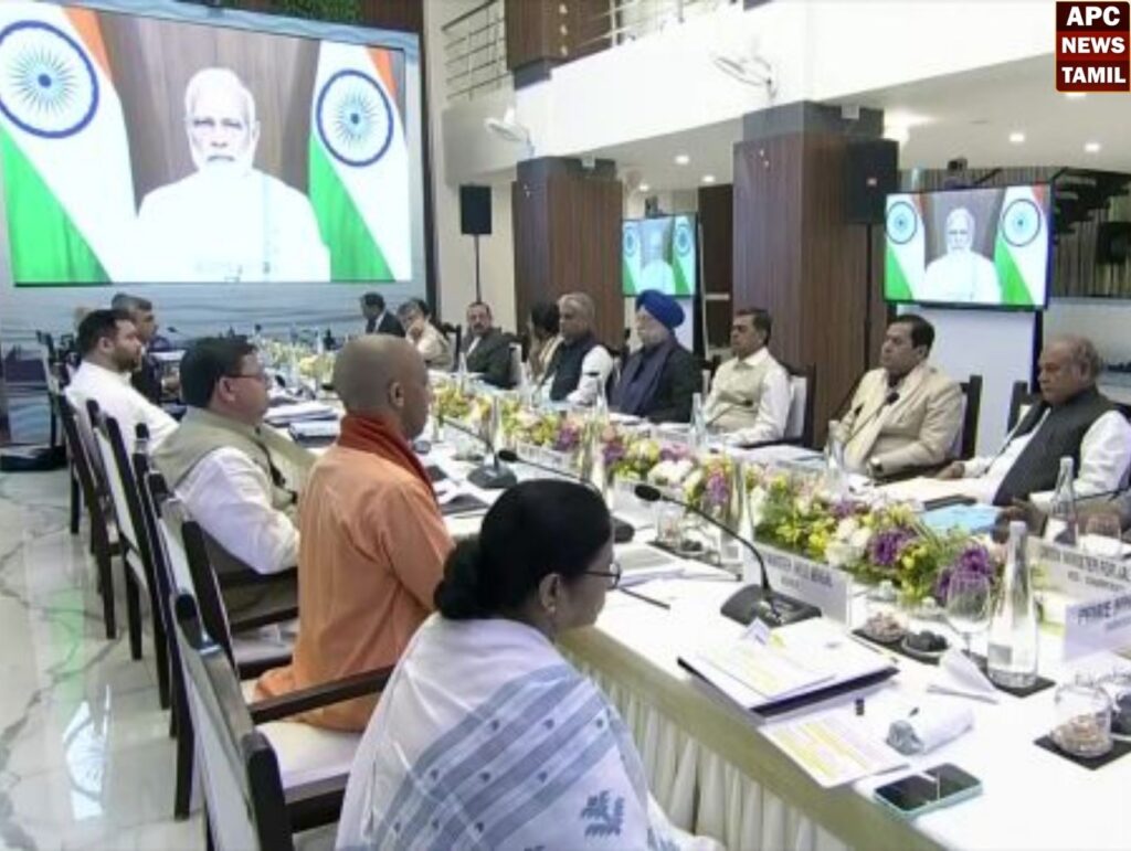 அனைத்து மாநில முதலமைச்சர்களுடன் பிரதமர் மோடி அவசர  ஆலோசனை 