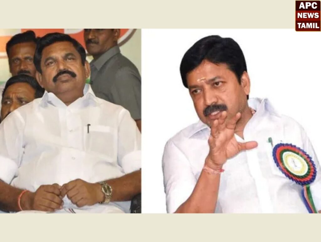"தவறை உணர்ந்து மன்னிப்பு கேட்டு விட்டார்" - சி.வி.சண்முகம் விவகாரத்தில் இபிஎஸ் விளக்கம்