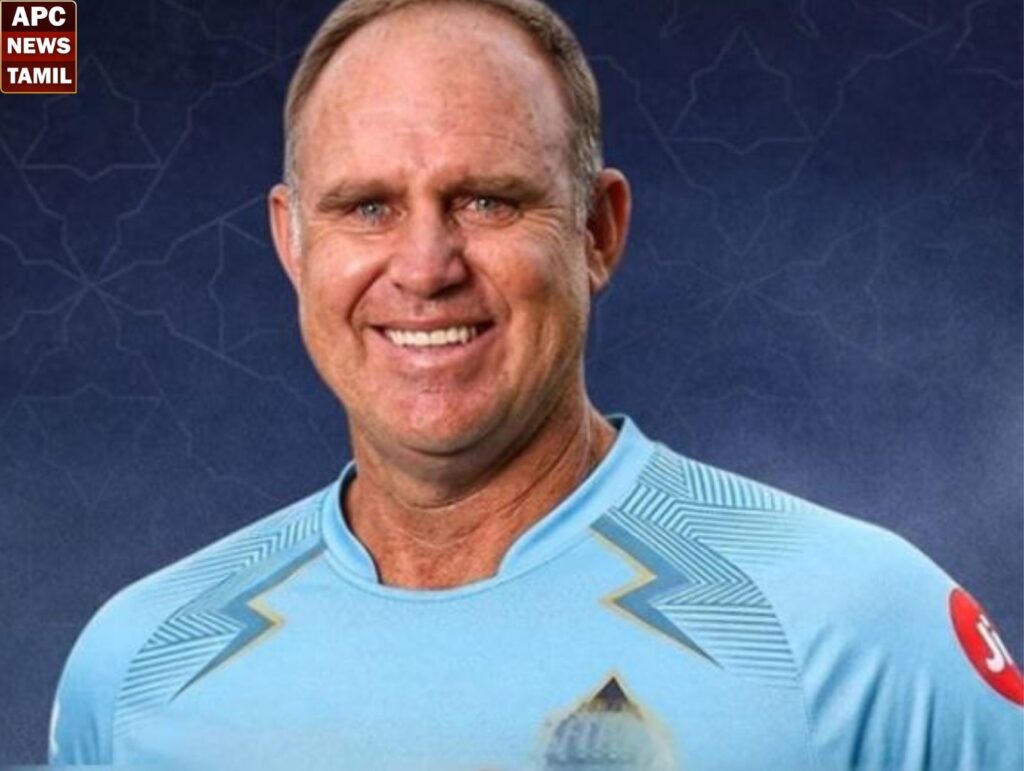 குஜராத் டைட்டன்ஸ் அணியின் பேட்டிங் பயிற்சியாளராக முன்னாள் நட்சத்திர வீரர் மேத்யூ ஹேடன் நியமனம்…