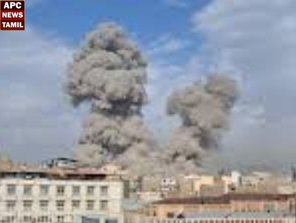 'தேங்க்யூ இந்தியா': ஏவுகணைகளில் நன்றி தெரிவித்து இஸ்ரேல் மீது ஈரான் தாக்குதல்!