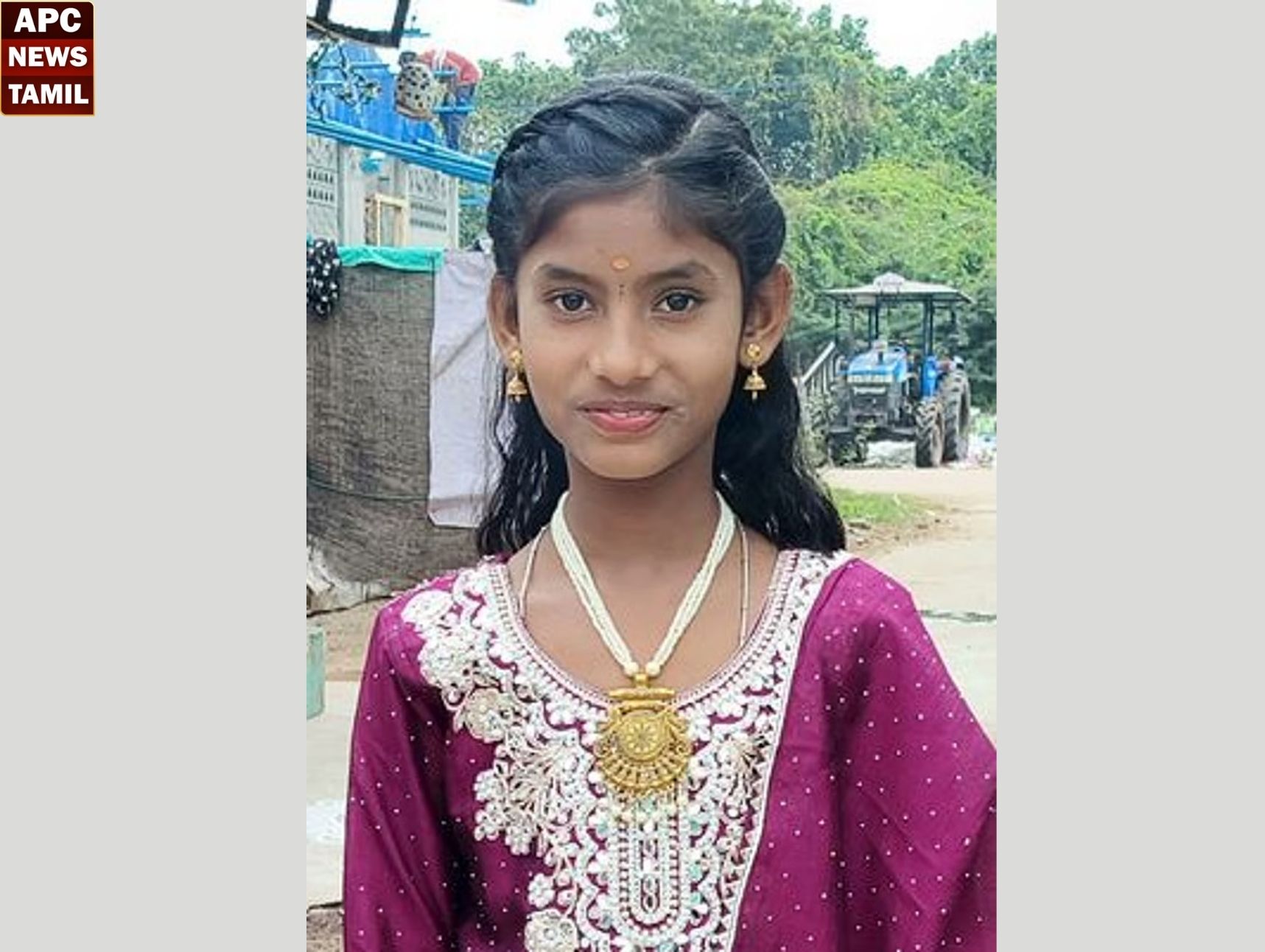 தஞ்சாவூர் அருகே பரிதாபம்!! ஜெனரேட்டர் இன்ஜினில் சிக்கி சிறுமி பலி!!