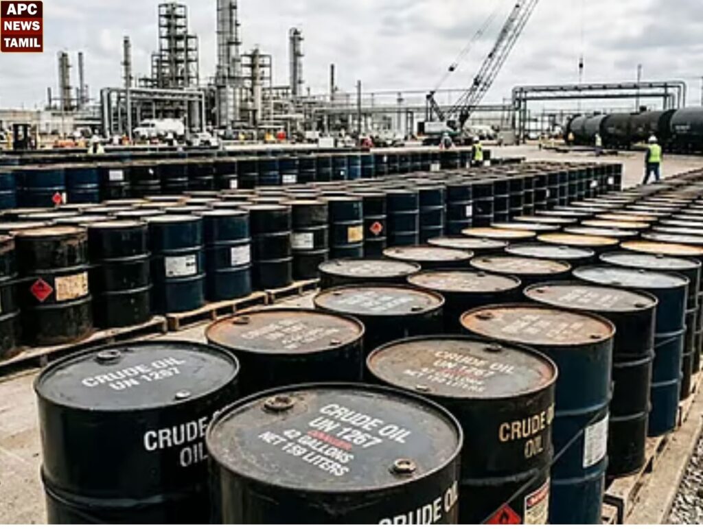 கச்சா எண்ணெய் விலை அதிரடி உயர்வு: $100-ஐத் தாண்டியது பிரெண்ட் (Brent) விலை!