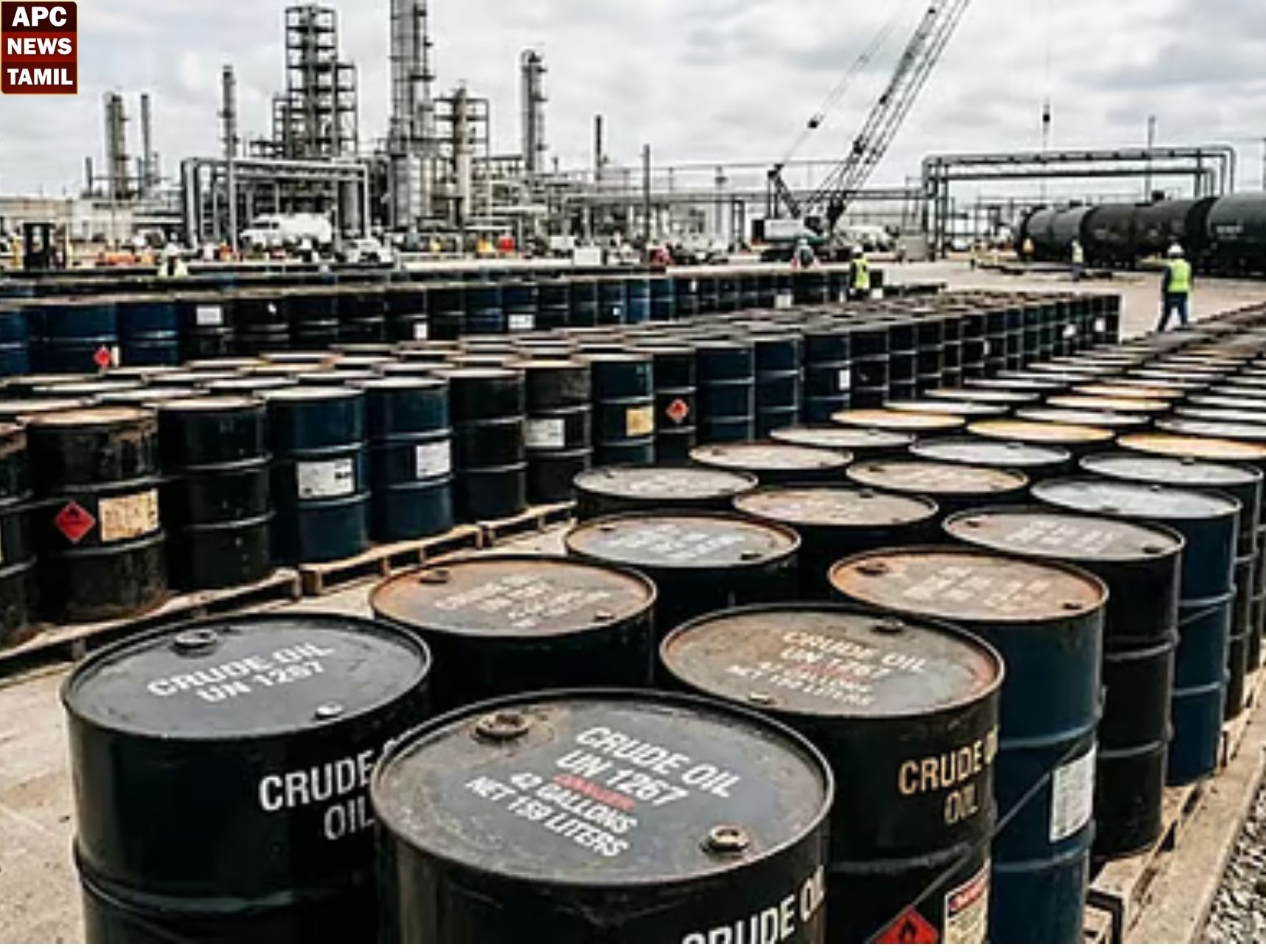 கச்சா எண்ணெய் விலை அதிரடி உயர்வு: $100-ஐத் தாண்டியது பிரெண்ட் (Brent) விலை!