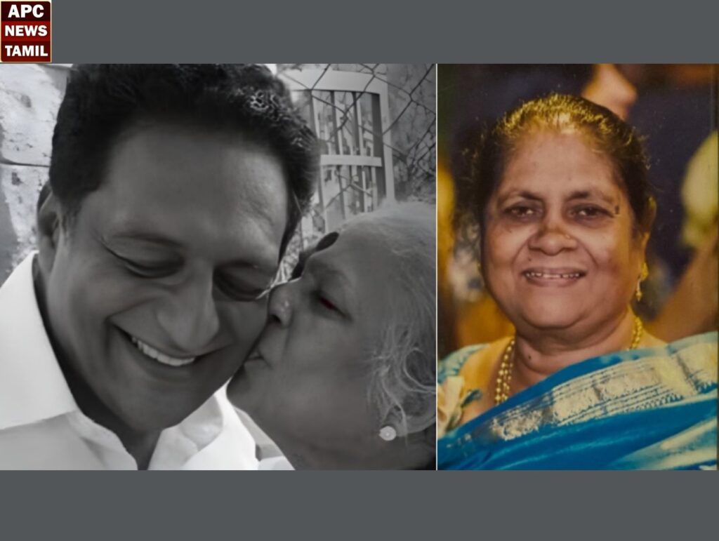 நடிகர் பிரகாஷ்ராஜின் தாயார் வயது மூப்பு காரணமாக காலமானாா்