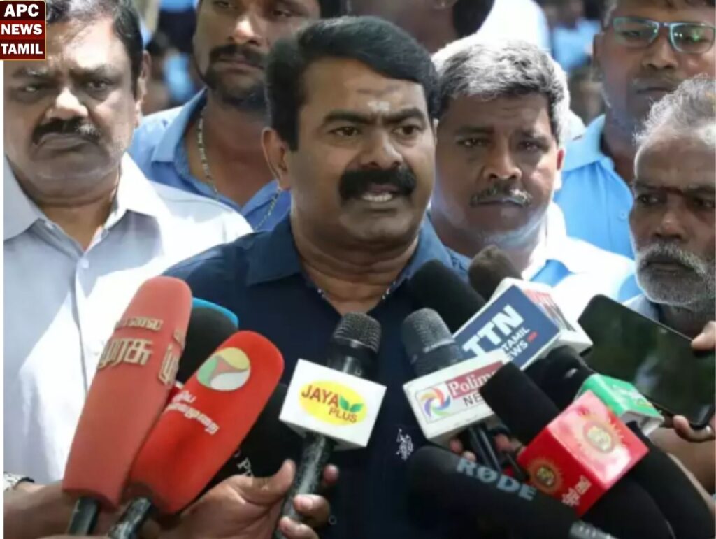 2000க்கும் 2500க்கும் இடையே தான் போட்டி - சீமான் பேட்டி