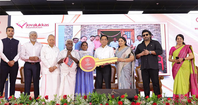 விளிம்பு நிலை மக்களுக்கு இலவச வீடு… ஜோய் ஆலுக்காஸ் அறக்கட்டளைக்கு நடிகர் பிரசாந்த் பாராட்டு!