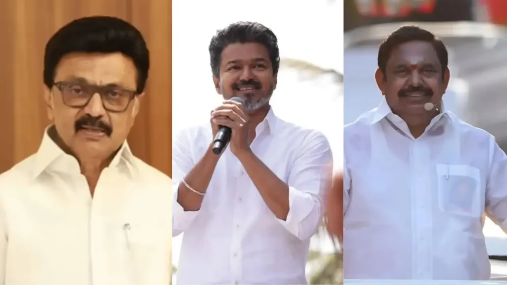 2026 தேர்தல் - திமுக கூட்டணி: 42–45% அதிமுக: 28–31% விஜய் அணி: 12–16% இது தான் ரிசல்ட்