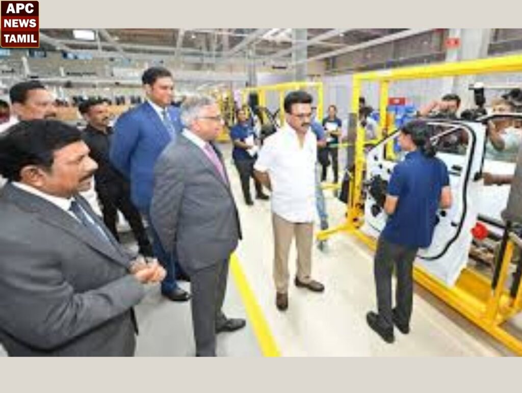 தொழில் உற்பத்தியில் மிகப் பெரிய வளர்ச்சி - இந்திய மாநிலங்களிலேயே தமிழகம் முதலிடம் 