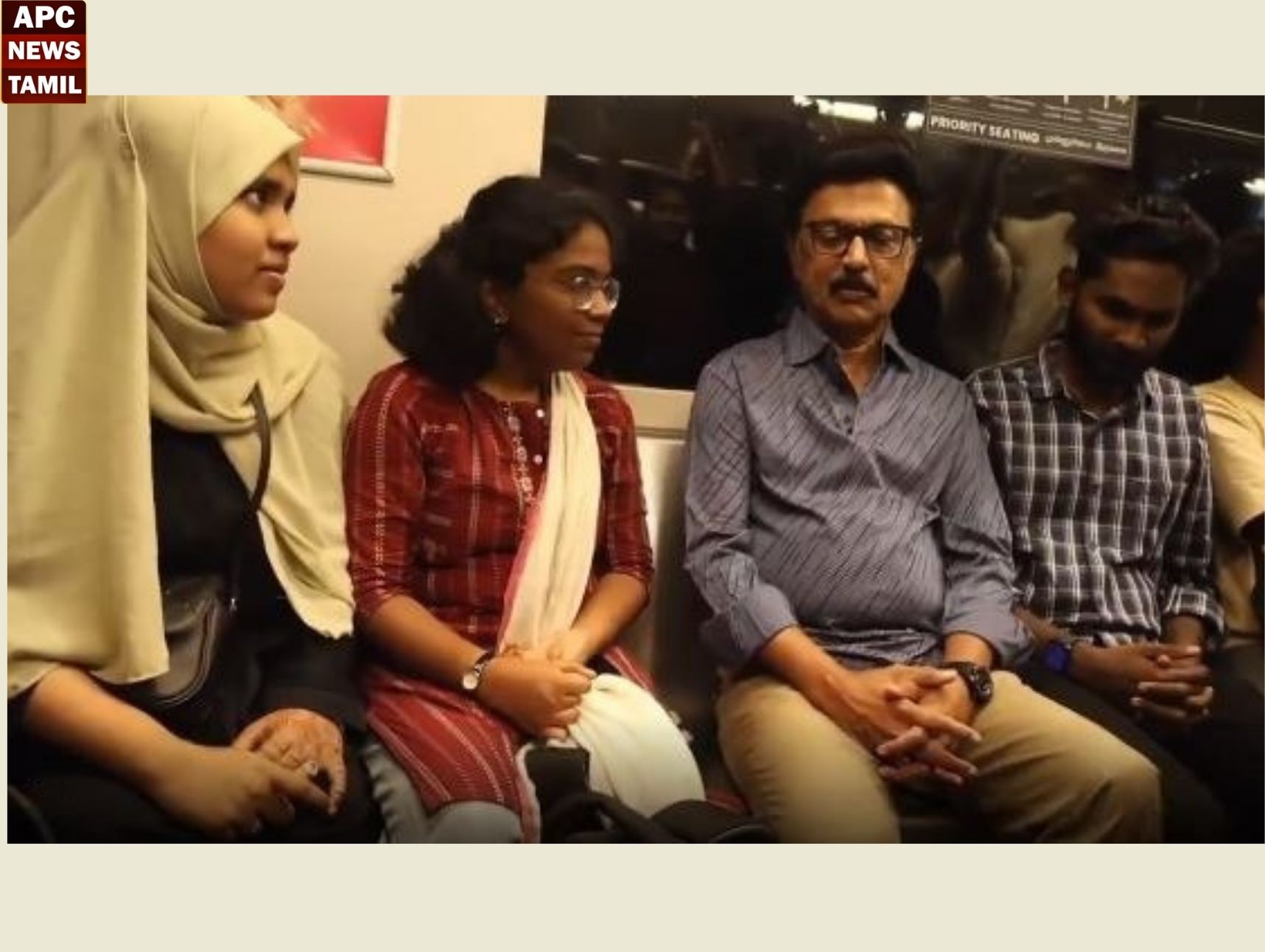 மெட்ரோ ரயிலில் முதல்வரின் பயணம் – திட்டம் கடந்த வந்த பாதையை நினைவுகூர்ந்து நெகிழ்ச்சி