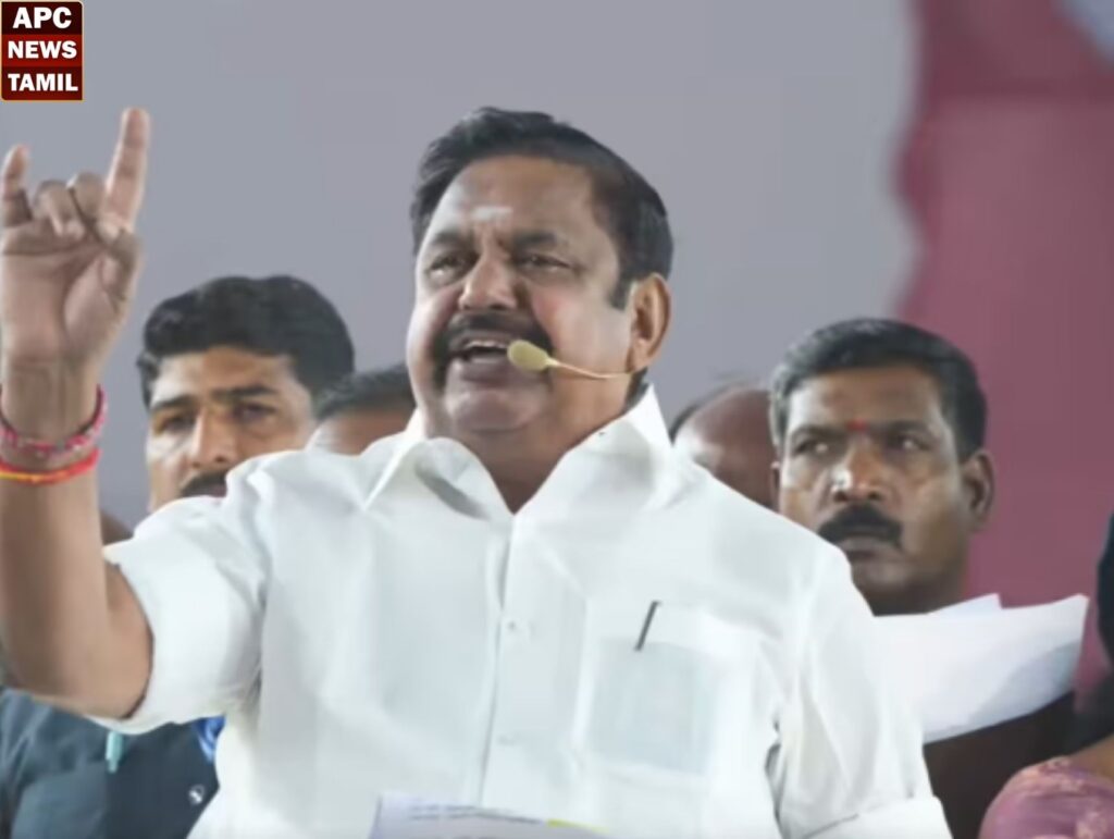 தமிழ்நாட்டில் பெண்கள் பாதுகாப்பு கேள்விக்குறி ஆகியுள்ளது - எடப்பாடி ஆவேசம்