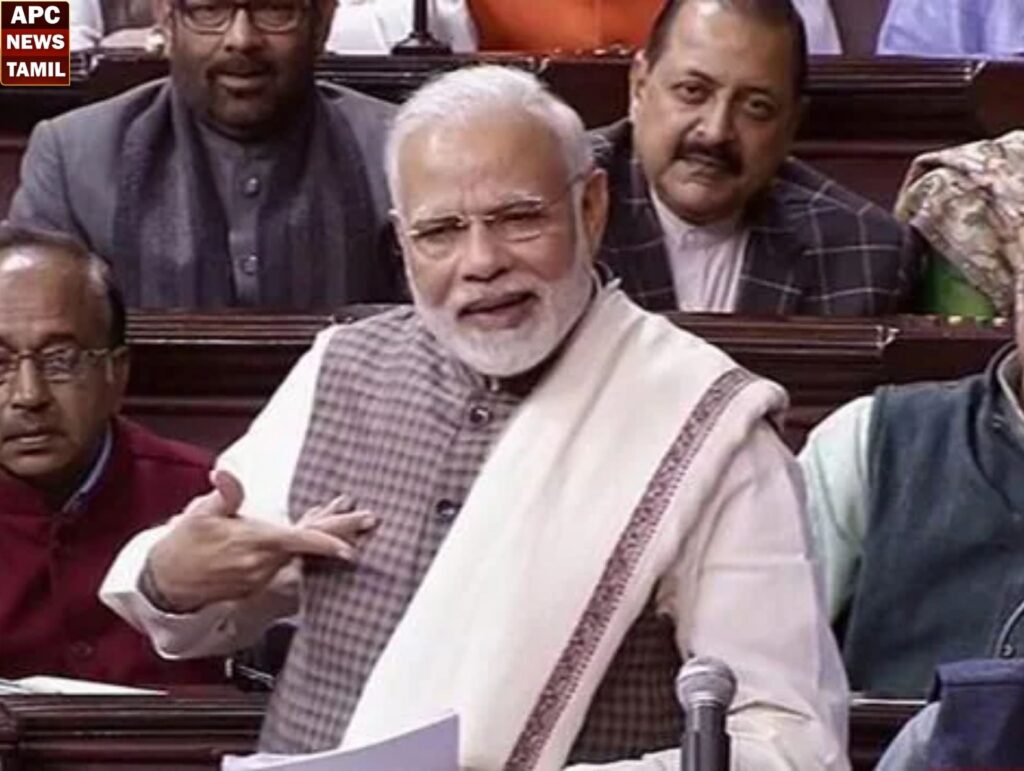 தேசப்பற்று பற்றி நீங்கள் பாடம் எடுக்க வேண்டாம் – தொகுதி மறுவரையறையை ஆதரித்து பிரதமர் மோடி பேச்சு