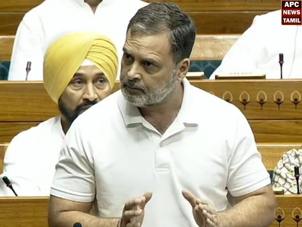 ராகுல்காந்தி பயன்படுத்திய அந்த வார்த்தை - நாடாளுமன்றம் அதிர்ந்தது