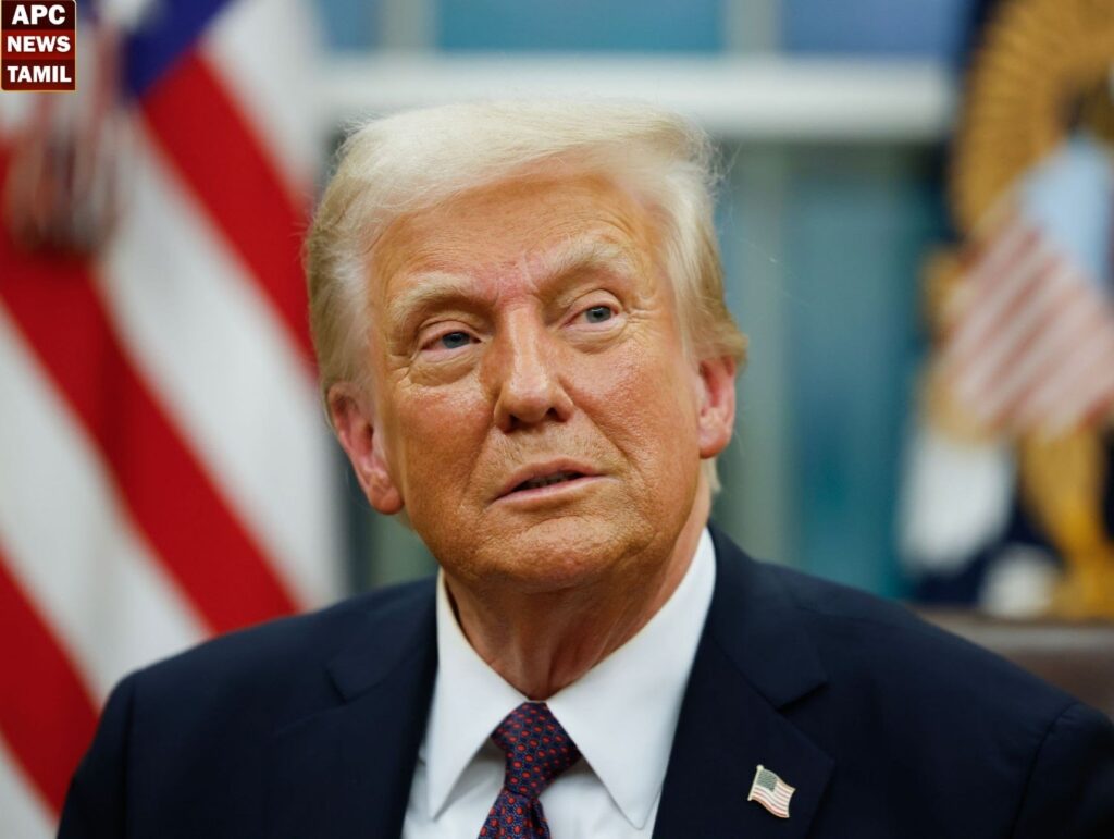 அமெரிக்க அதிபர் டிரம்ப்:  "அமைதிக்கான அதிபர்"  என சோஷியல்' தளத்தில் பதிவு