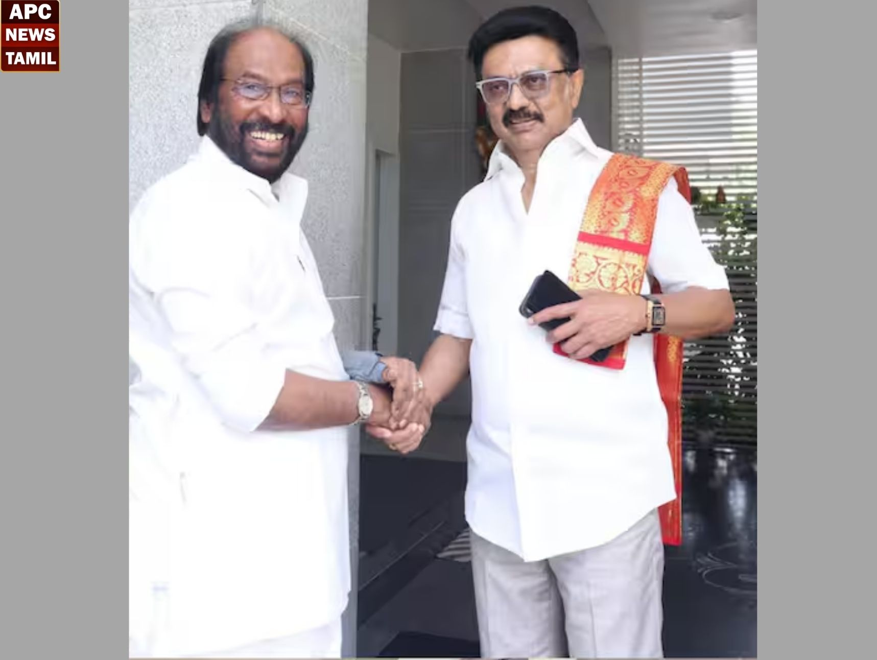 தமிழக முதல்வரின் முயற்சிகள் இன்று தேசிய அளவில் பெரிய வெற்றியை பெற்றுள்ளது – திருச்சி சிவா பெருமிதம்