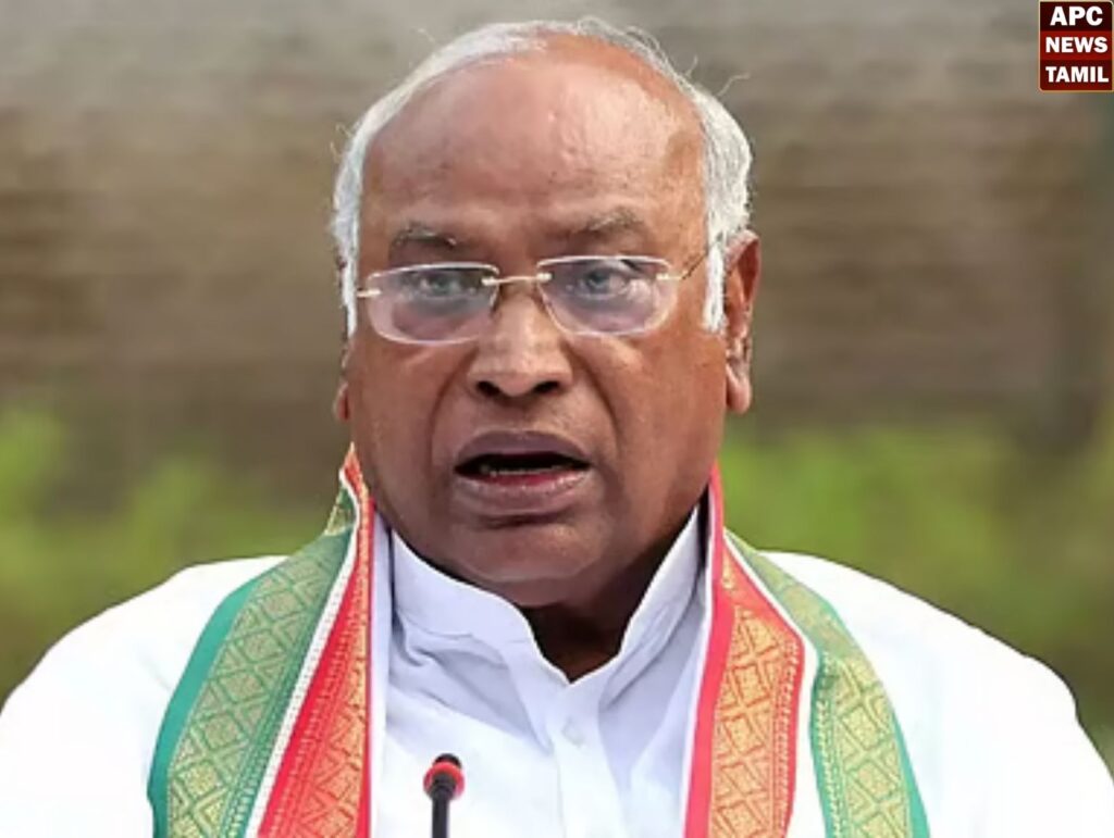 அடக்கு முறைக்கு தமிழ் நாடு ஒருபோதும் அடிப்பணியாது – கார்கே