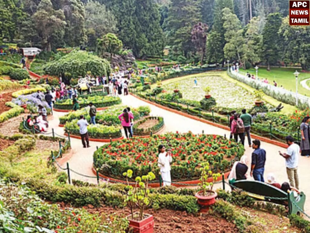 ஊட்டி: கோடை காலத்தை முன்னிட்டு, தாவரவியல் பூங்கா தயார் செய்யும் பணிகள் தீவிரம்