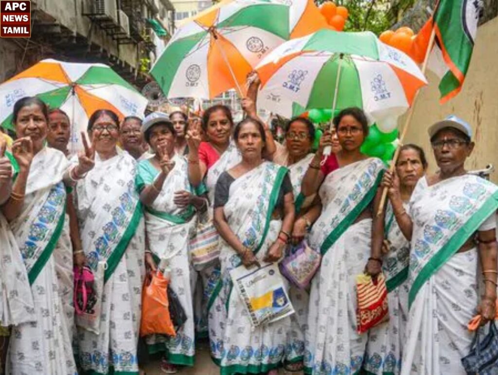 2026 மேற்கு வங்கத் தேர்தல்:  காலை 9 மணி நிலவரப்படி 18.76% வாக்குகள் பதிவு
