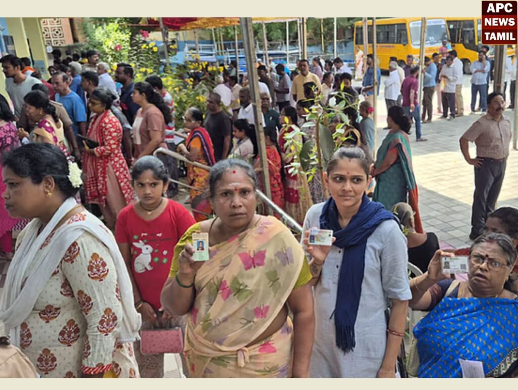 கள்ளக்குறிச்சியில் 1 மணி நேரமாக வாக்குப்பதிவு நிறுத்திவைப்பு 