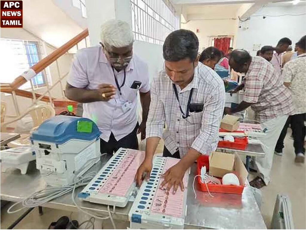 அனைத்து மாவட்டங்களிலும் வாக்குகளை சரிபார்க்கும் பணிகள் தொடக்கம்!