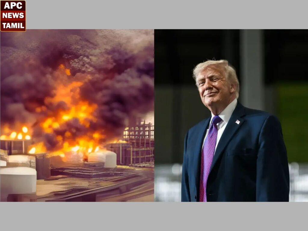 ஈரானின் எண்ணெய் கட்டமைப்புகள் 3 நாட்களுக்குள் வெடித்துச் சிதறும் – டிரம்பின் புதிய அச்சுறுத்தல்