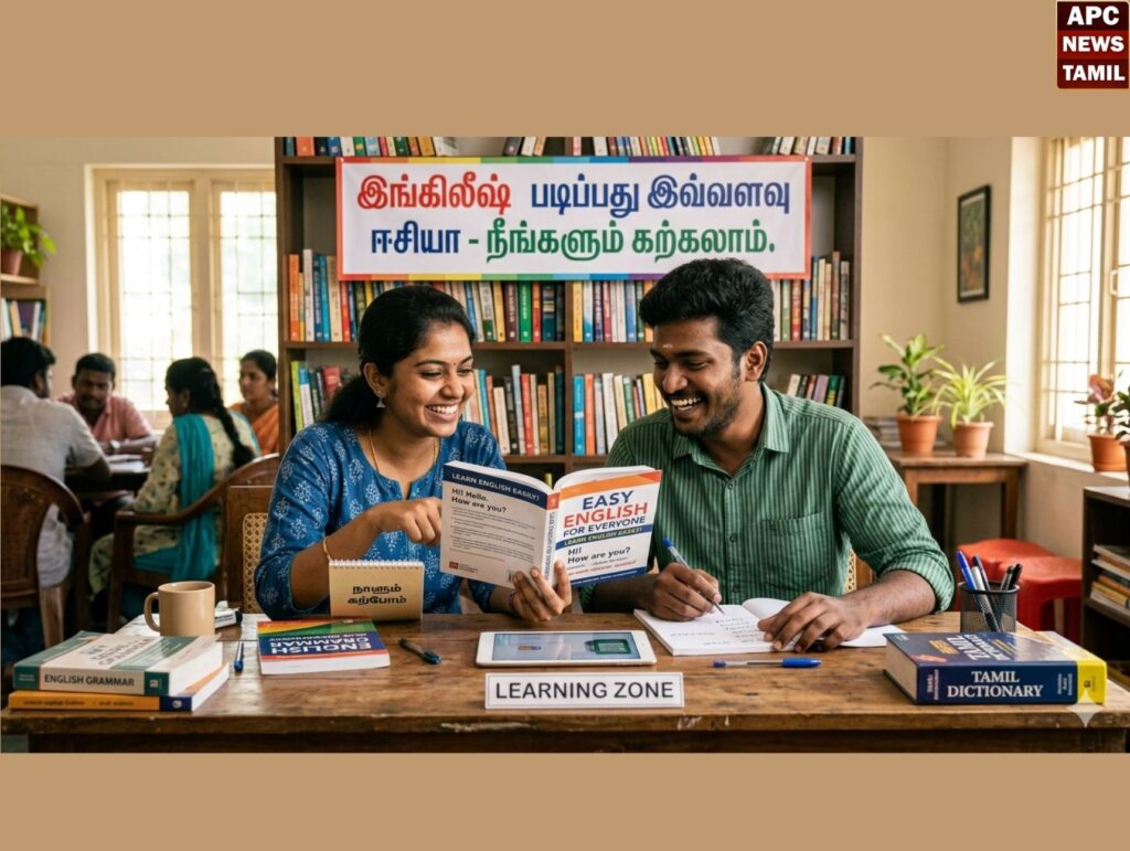 இங்கிலீஷ் படிப்பது இவ்வளவு ஈசியா - நீங்களும் கற்கலாம்.
