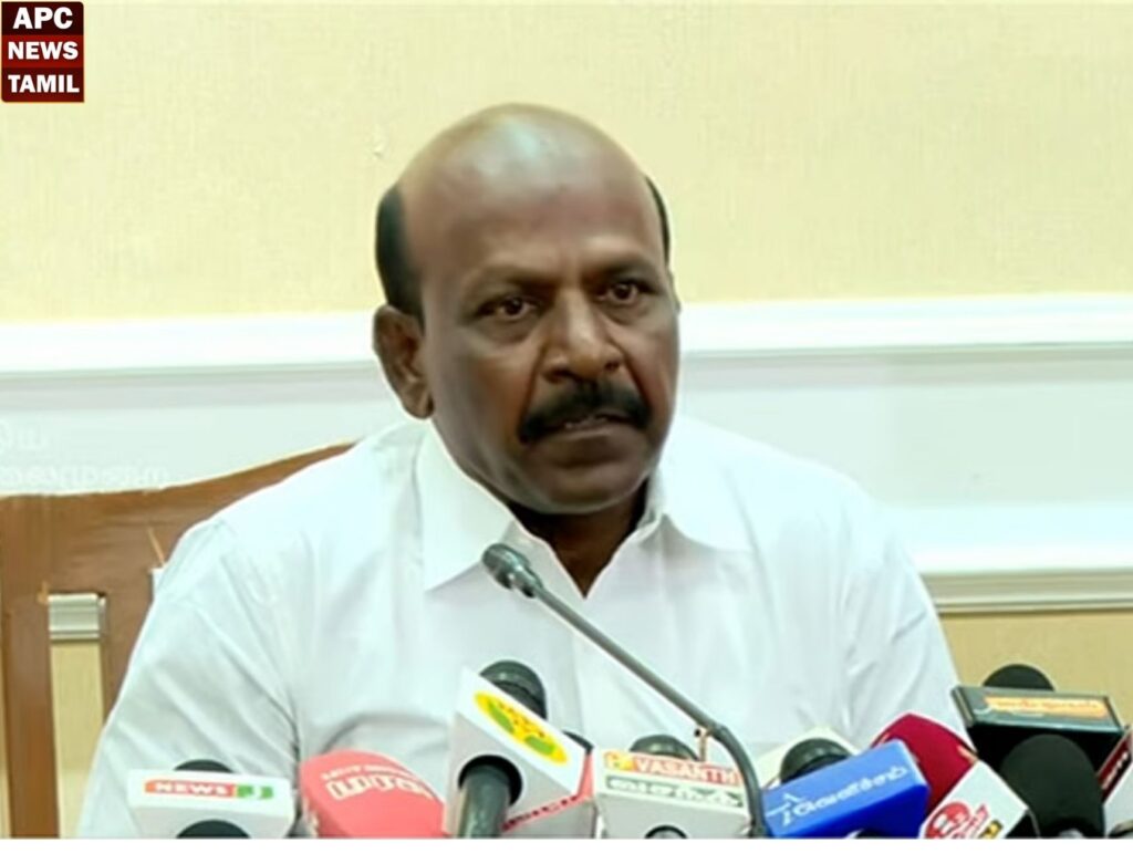 தமிழ்நாட்டின் வளர்ச்சியை பொறுக்க முடியாமல் எடப்பாடி பொத்தாம் பொதுவாக பேசக்கூடாது - மா.சுப்பிரமணியன் ஆவேசம்