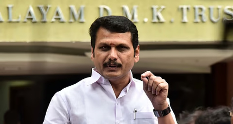 மத்திய அமைச்சர் பியூஷ் கோயல் காழ்ப்புணர்ச்சி காரணமாக பேசி வருகிறார் - செந்தில் பாலாஜி குற்றச்சாட்டு